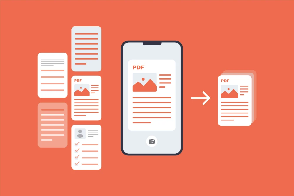 نحوه اسکن چند صفحه‌ای به فرمت PDF برای نقشه‌های معماری