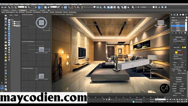 نرمافزار 3ds Max برای مدلسازی معماری با قابلیتهای پیشرفته رندرینگ