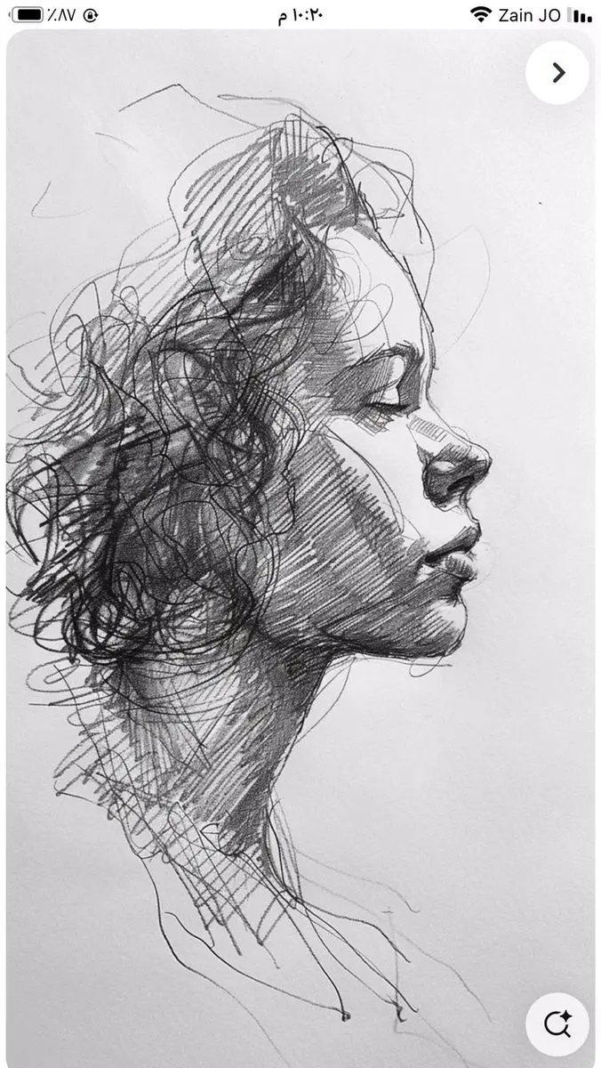 نمونه اسکیس معماری با خطوط آزاد و ایدههای اولیه