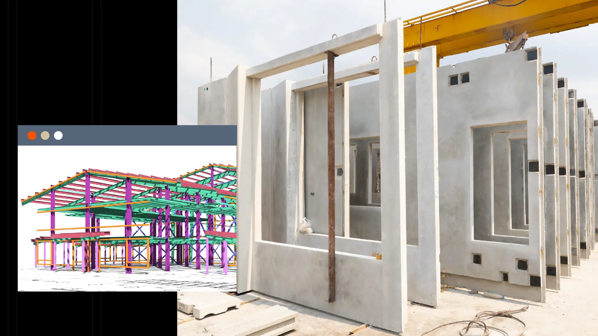 استفاده از مدلسازی اطلاعات ساختمان (BIM) در طراحی قاب بتنی