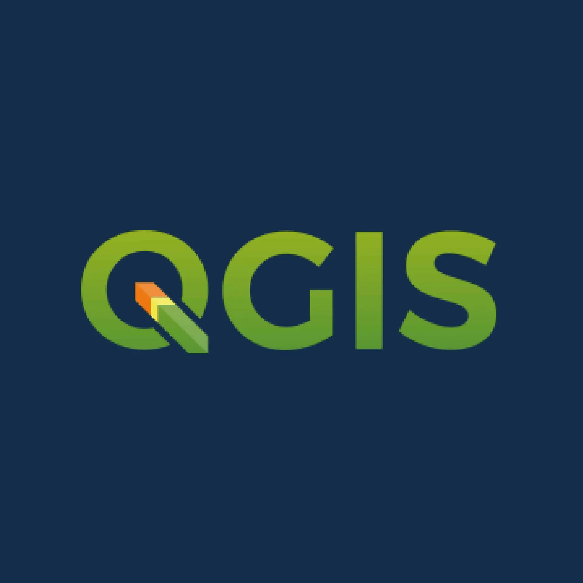 نمای کلی محیط کاربری QGIS با لایههای مختلف دادههای مکانی