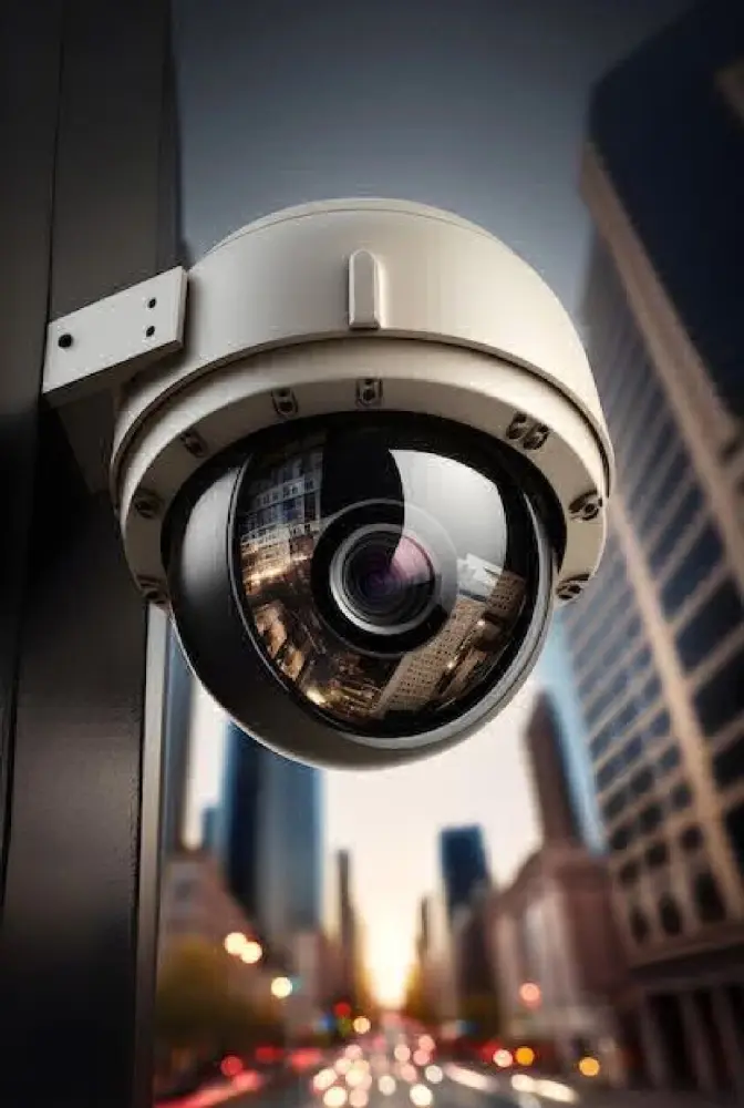 نصب دوربین مداربسته در پارکینگ با پوشش کامل منطقه