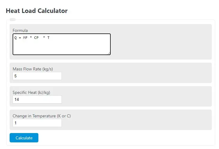 Calculation محاسبات بار حرارتی و برودتی ساختمان